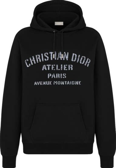 christian dior hoodie black|Christian Dior hoodie for sale.